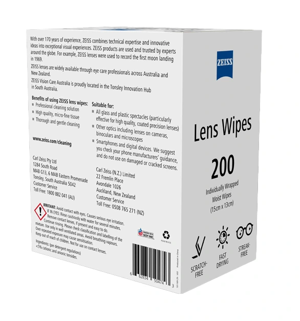 Zeiss 200 Wipes