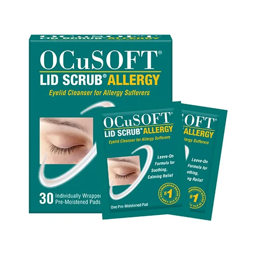 Ocusoft lid scrub allergy