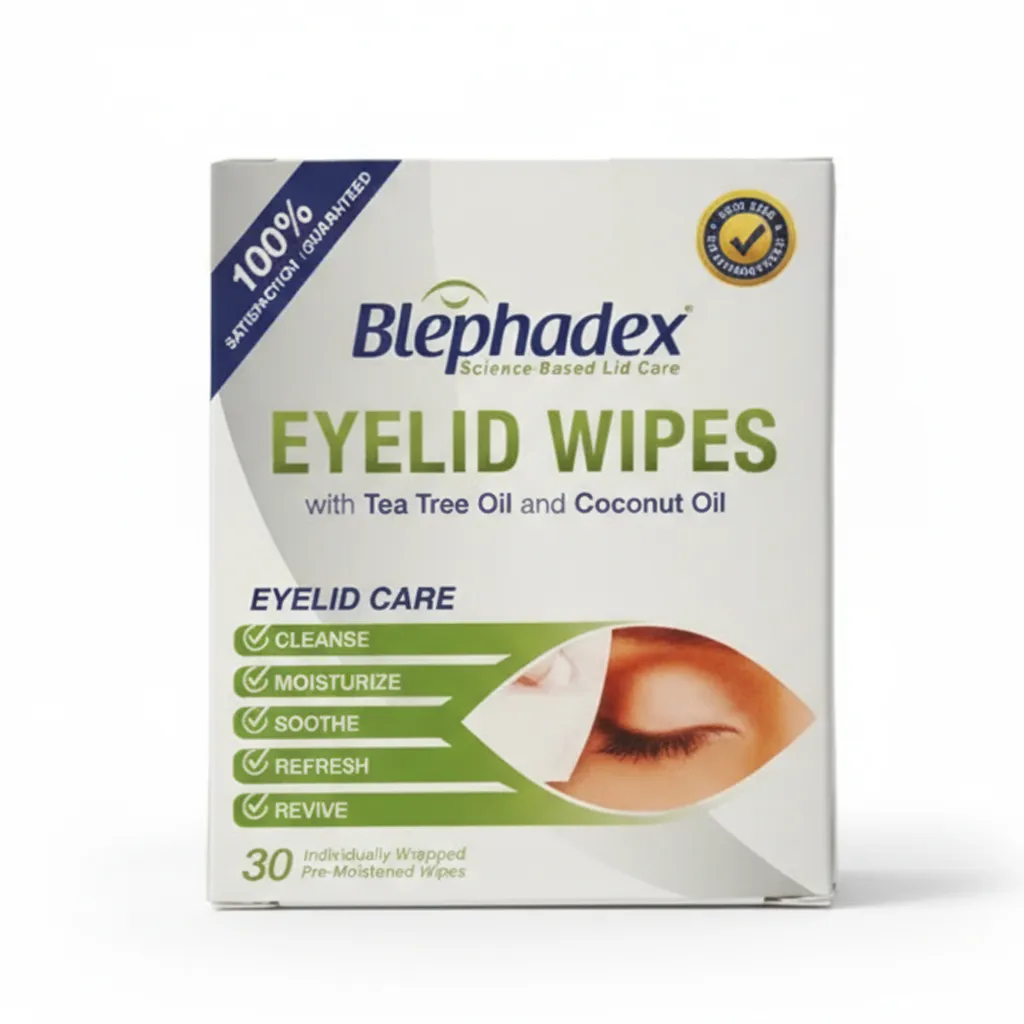 Blephadex Eyelid Wipes