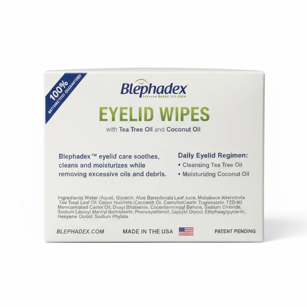 Blephadex Eyelid Wipes