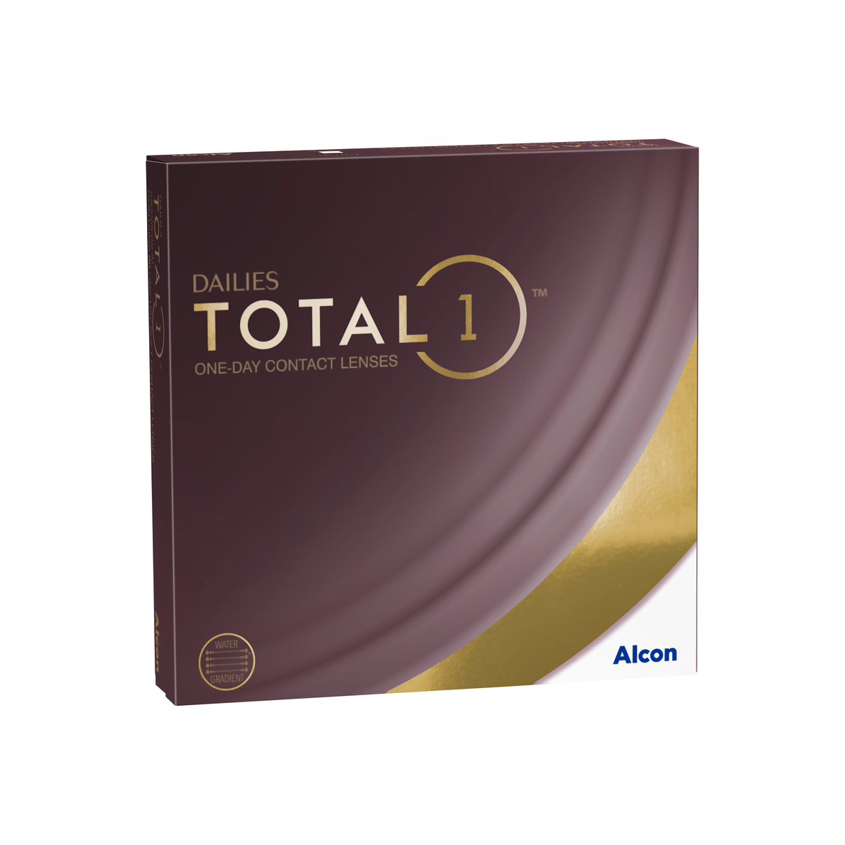 Dailies Total1 90 Pack contact lenses box