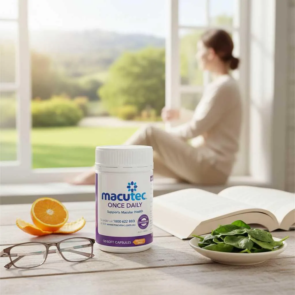 Macutec Once Daily 120 Capsules Protection for your eyes Supports Macula Health Macutec 120