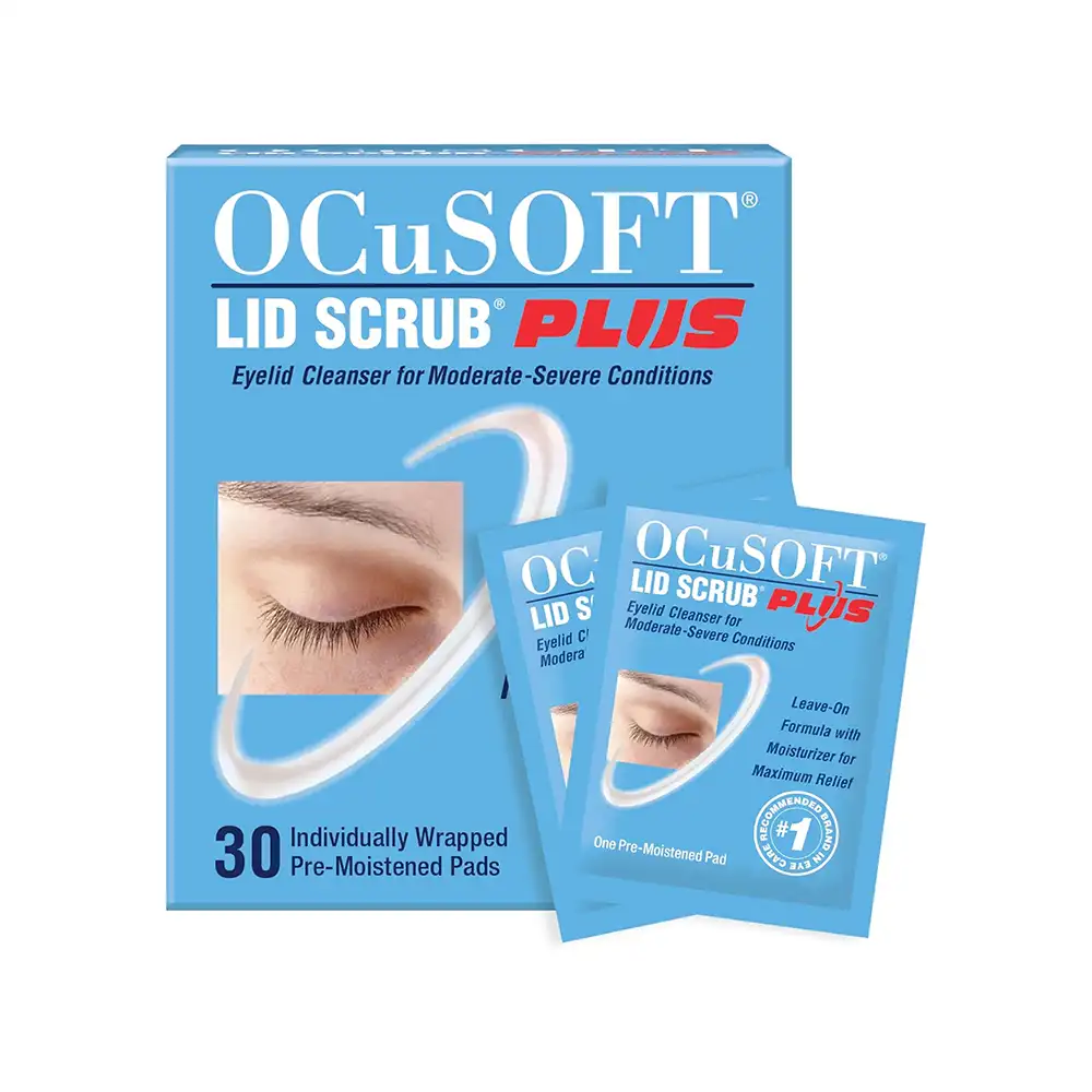 OCuSOFT Lid Scrubs Plus 30 Pads