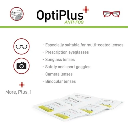 Optiplus Anti Fog Lens Wipes