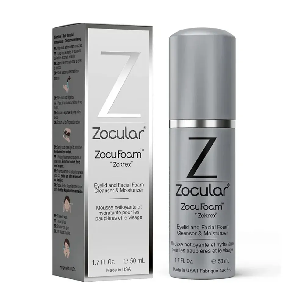 Zocular ZocuFoam Eyelid Cleanser 50mL